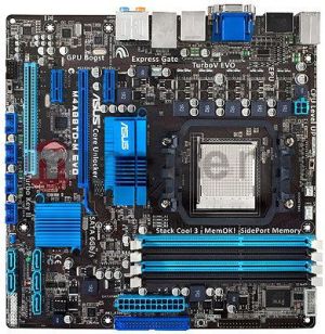 Płyta główna Asus M4A88TD-M EVO, AMD 880G/SB850, DDR3-1600, SATA3, RAID, IEEE, GBLAN, mATX 2