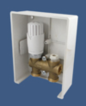 Schlosser Kasetowy ogranicznik temperatury RTL G3/4" + głowica Diamant biały 603200045 2