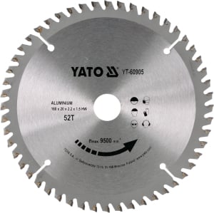 Yato Piła tarczowa do aluminium 160x52x20mm YT-60905 1