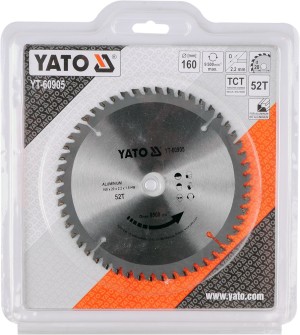 Yato Piła tarczowa do aluminium 160x52x20mm YT-60905 2