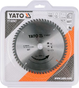 Yato Piła tarczowa do aluminium 180x52x20mm YT-60907 2