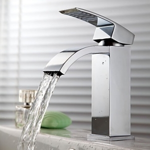 Bateria umywalkowa Rea Enzo High stojąca chrom 2