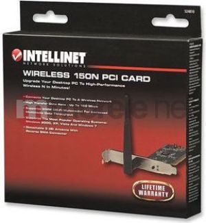 Karta sieciowa Intellinet Network Solutions WiFi karta PCI 802.11n 1T1R 150 Mb/s (524810) 2