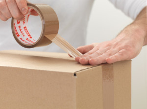 Tesa Taśma pakowa BASIC brązowa 50m 48mm H5857300 3