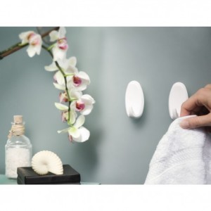 Tesa Haczyk samoprzylepny Powestrips 2 szt. okrągły duży biały (58013-00054-01) 2