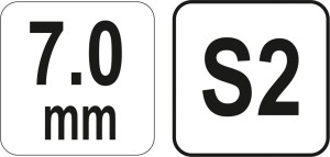 Yato Klucz imbusowy hex typ T 7mm (YT-05578) 4