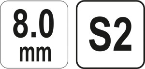 Yato Klucz imbusowy hex typ T 8mm (YT-05579) 4