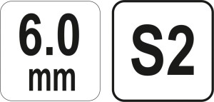 Yato Klucz imbusowy hex typ T 6mm z kulką (YT-05591) 4