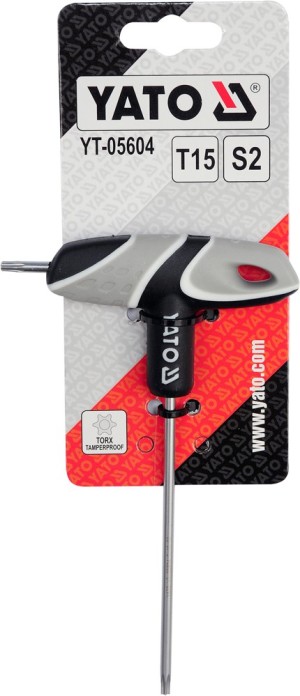 Yato Klucz trzpieniowy torx typ T T15 z otworem (YT-05604) 2