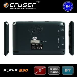 Nawigacja GPS Cruser Alpha B50 Cruser Map PL 4