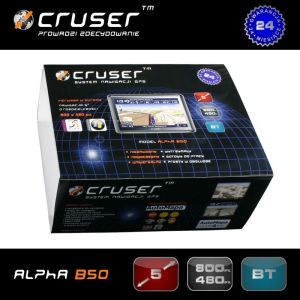 Nawigacja GPS Cruser Alpha B50 Cruser Map PL 7