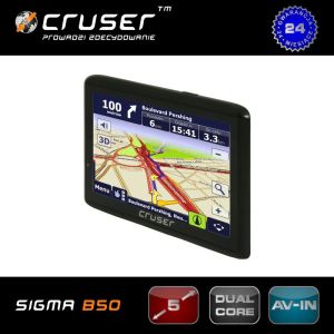 Nawigacja GPS Cruser Sigma B50 Cruser Map PL 2
