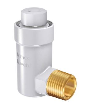 Flamco Odpowietrznik automatyczny FlexVent R 1/2" kątowy biały (27711) 2