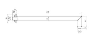 Zestaw prysznicowy Deante Anemon chrom  (NAC 09AP) 7