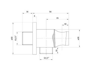 Zestaw prysznicowy Deante Anemon chrom  (NAC 09AP) 8