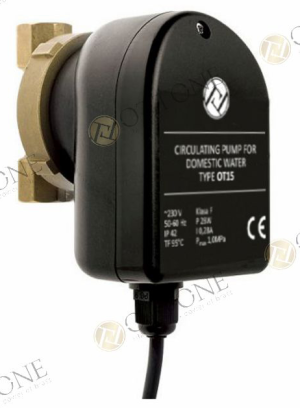 OTTONE Pompa do cyrkulacji ciepłej wody DN15 1/2" 230V 50HZ - OT010201 1