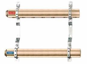 Red Rozdzielacz mosiężny RP 10-drogowy 1” R022801009 1