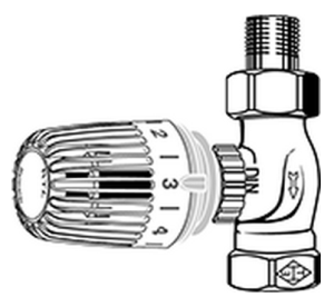 Heimeier Ogranicznik temperatury powrotu RTL prosty 15m2 - 9174-02.800 2