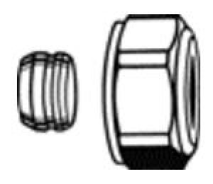 Heimeier Złączka zaciskowa 3/4" Ø18 - 3831-18.351 1