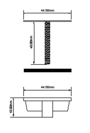 McAlpine Zaślepka do zlewozmywaka 40mm (TAPSTOP-SS40) 2
