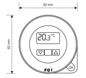 Euroster Regulator temperatury dobowy Q1 EQ1 2