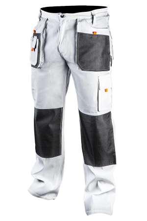 Neo Spodnie robocze białe rozmiar M/50 (81-120-M) 1