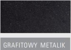 Zlewozmywak Deante Zlewozmywak 1-komorowy z ociekaczem Andante grafitowy metalik ZQN G113 5