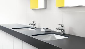 Bateria umywalkowa Hansgrohe Logis stojąca chrom (71071000) 3