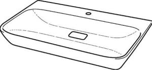 Umywalka Keramag MyDay 80cm (125480-000) 5