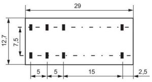 Relpol Przekaźnik elektromagnetyczny RM84-2012-35-1012 2P 8A 250V IP40 600335 2