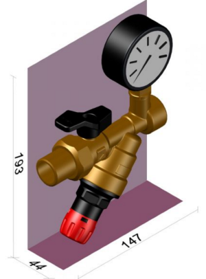 Husty Zawór napełniania instalacji SYR 2128 DN20 - 2128.20.005 2