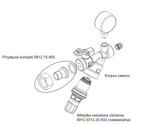 Husty Zawór napełniania instalacji SYR 2128 DN20 - 2128.20.005 4