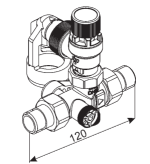 Husty Zespół bezpieczeństwa SYROBLOC 330 DN15 6 bar - 0330.15.154 3
