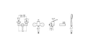 Bateria prysznicowa Roca Moai chrom (A5A2046C00) 2