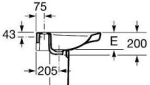 Umywalka Roca Georgia 70cm (A327412) 4