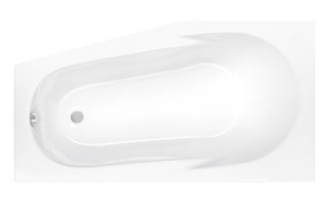 Wanna Poolspa Gala narożna asymetryczna lewa 160 x 80cm (PWAL510ZN000000) 2
