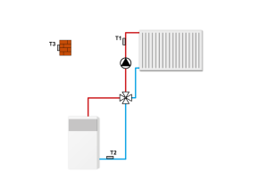 Tech Sterownik zaworu mieszającego - ST-431N 3