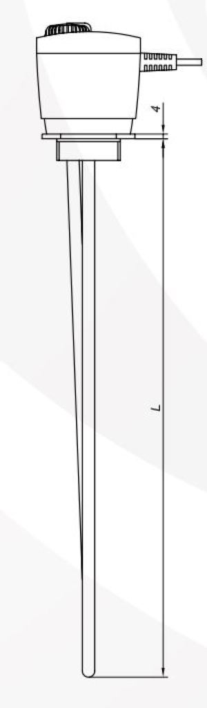 Red Grzałka do bojlera z termostatem GRBT 2000W 6/4" R231201004 2