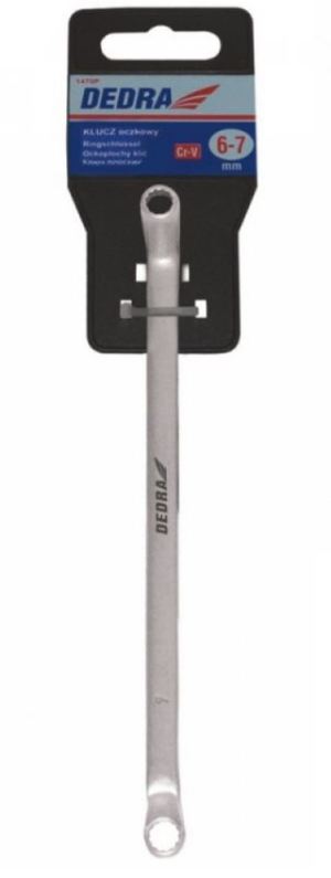 Dedra Klucz oczkowy odgięty 24 x 27mm (1433P) 2