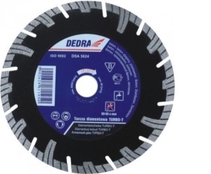 Dedra Tarcza diamentowa Turbo-T do cięcia zbrojonego betonu 180mm H1195 1