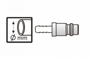Pansam Przyłącze 1/4" 10mm  (A535407) 3