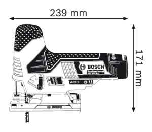 Wyrzynarka Bosch GST 12V-70 12 V 2