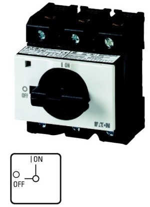 Eaton Rozłącznik On/Off P3-63/IVS 3P 63A 041099 1