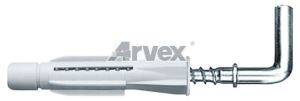 Arvex Dybel uniwersalny z hakiem kątowym AVHK 08x50mm (1008.0003) 1