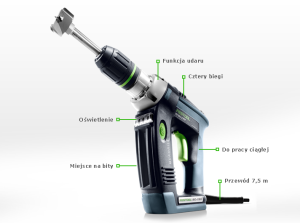 Wiertarka Festool PD 20/4 E FFP-Plus (768937) 2