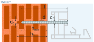 Arvex Łącznik do mocowania ościeżnic SO 7,5x92mm - 3029.2002 2