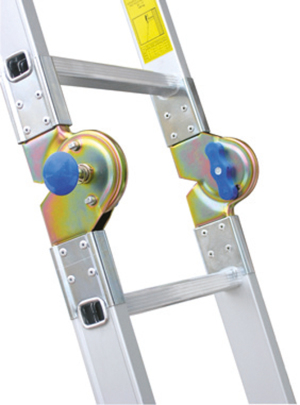 Drabex Drabina aluminiowa uniwersalna 476cm 4x4 szczeble - 6003 3