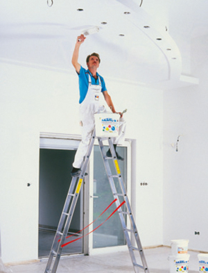 Drabex Drabina aluminiowa malarska 245mm 8 szczebli (5003) 7