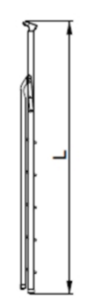 Drabex Drabina wolnostojąca jednostronna aluminiowa 7 stopniowa (DR1107) 2