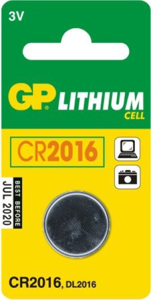 GP Bateria Cell CR2016 80mAh 1 szt. 1